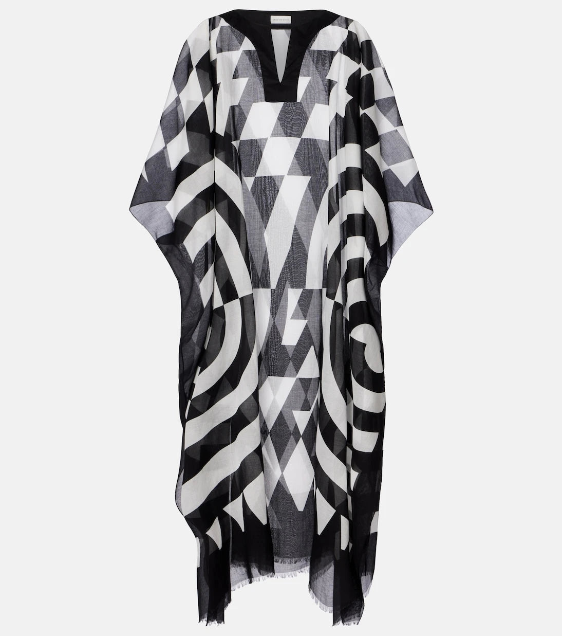 Dries Van Noten - Printed cotton kaftan