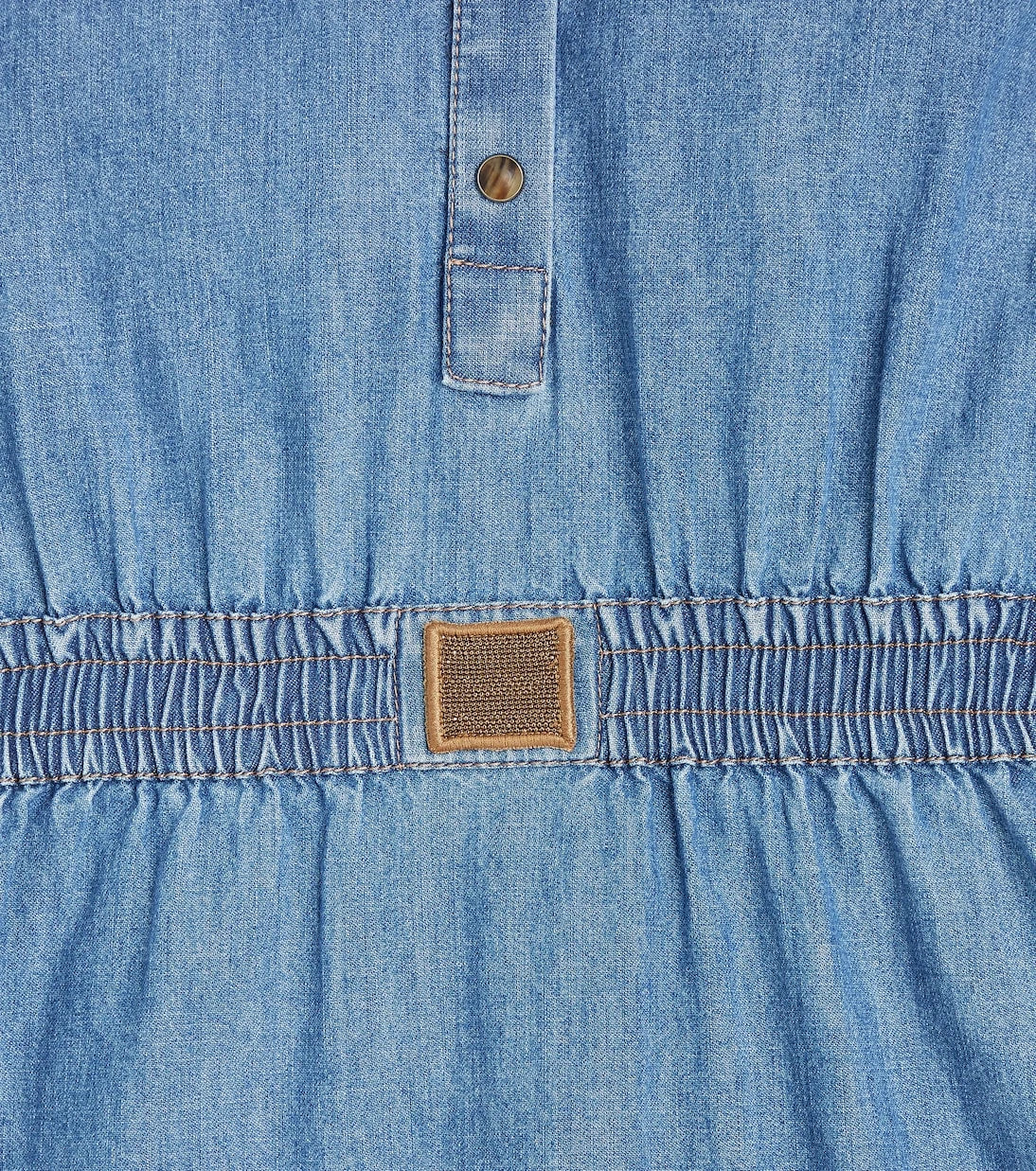 Brunello Cucinelli Kids - Denim dress