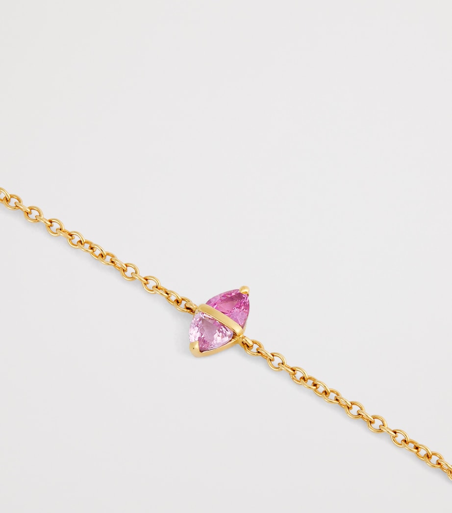 Yellow Gold and Sapphire Tilly Bracelet