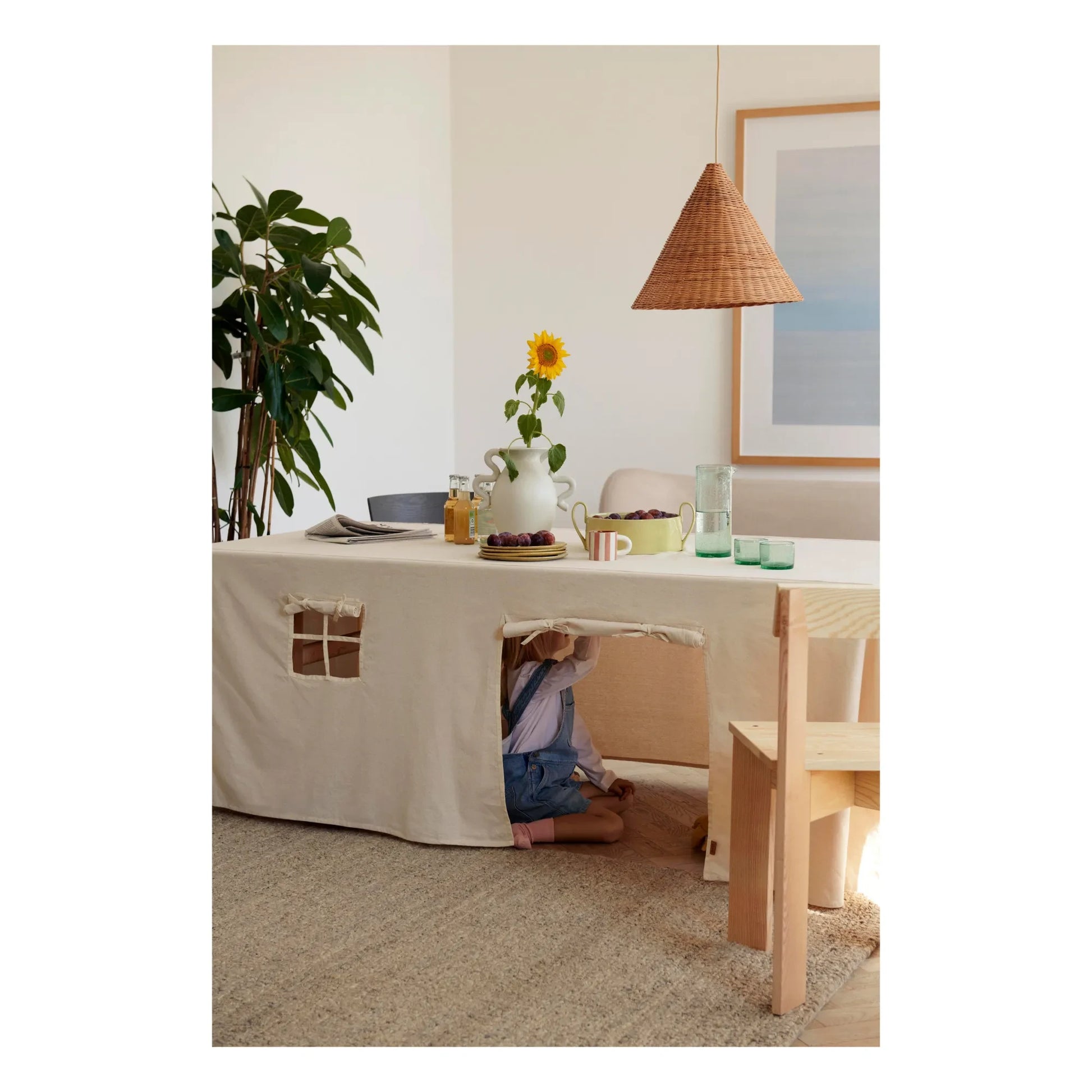 Ferm Living - Dou Rattan Lampshade