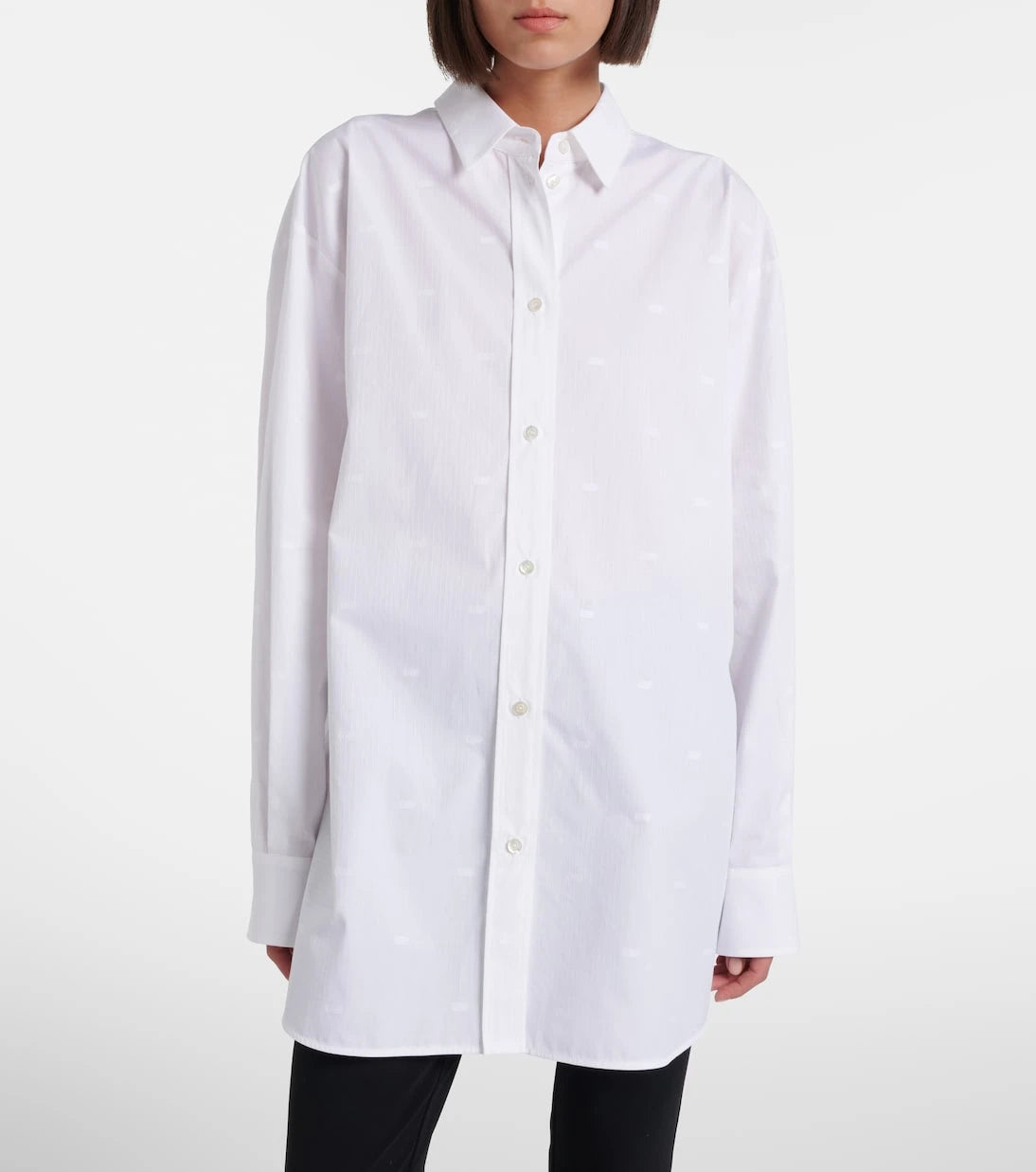 Gucci - GG checked cotton poplin shirt
