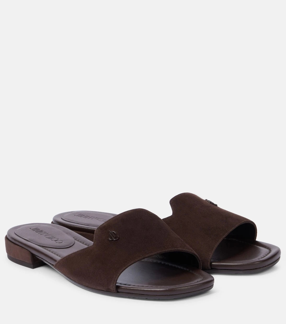 Jimmy Choo - Dina suede mules