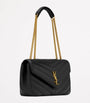Saint Laurent Black Medium Loulou Shoulder Bag
