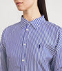 Polo Ralph Lauren Multi Cotton Stripe Mini Shirt Dress