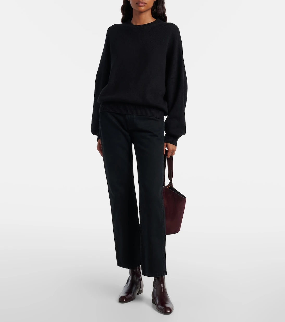 Khaite - Lotus Mini calf hair tote bag
