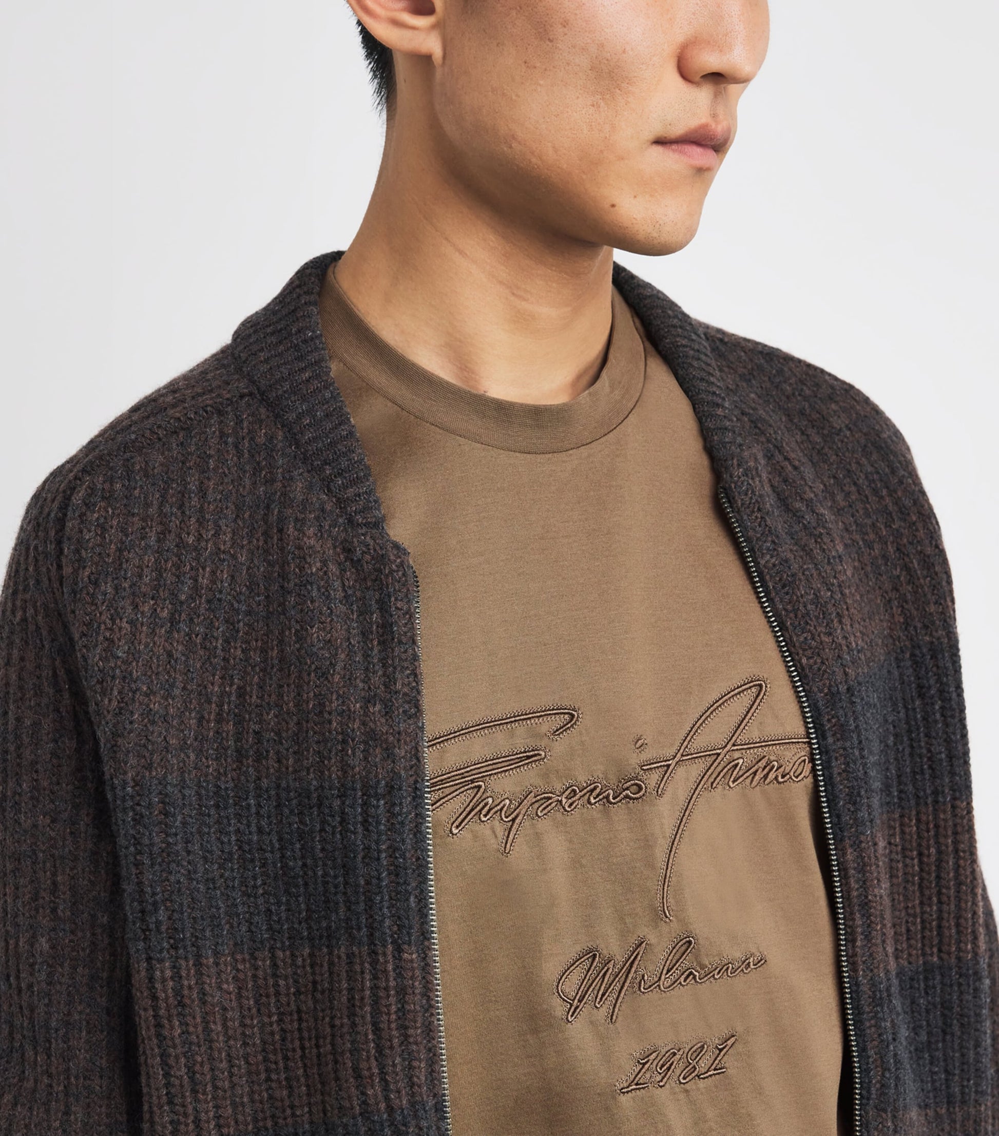 Lyocell-Cotton Logo T-Shirt