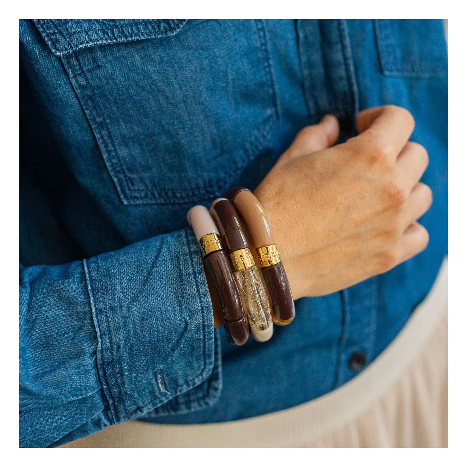 Parabaya - Sabai 1 bracelet | Brown