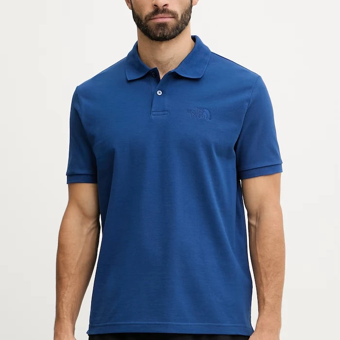 Памучна тениска с яка The North Face REGULAR POLO