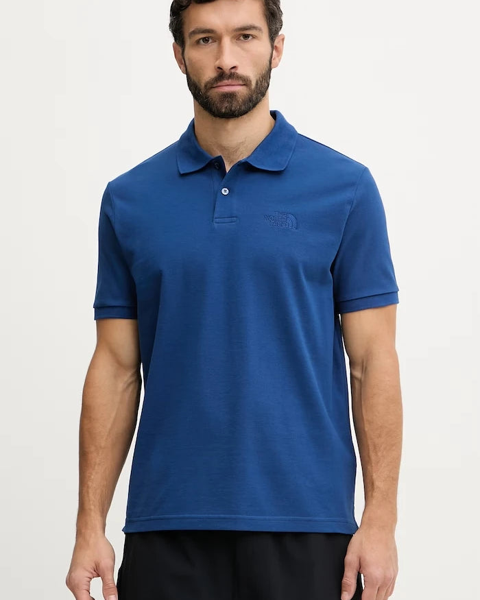 The North Face REGULAR POLO Yaka Detaylı Pamuklu Tişört
