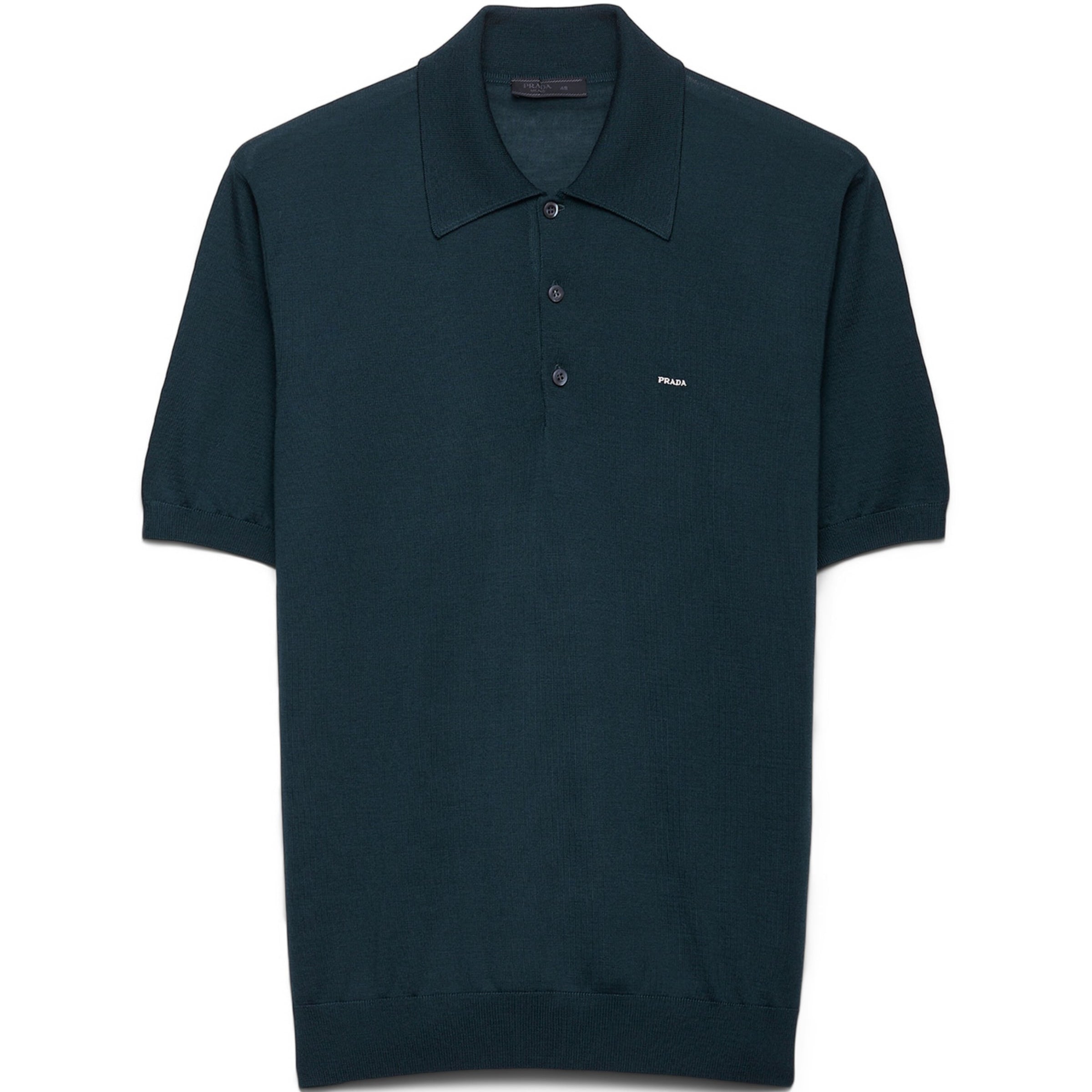 Superfine Wool Polo Shirt