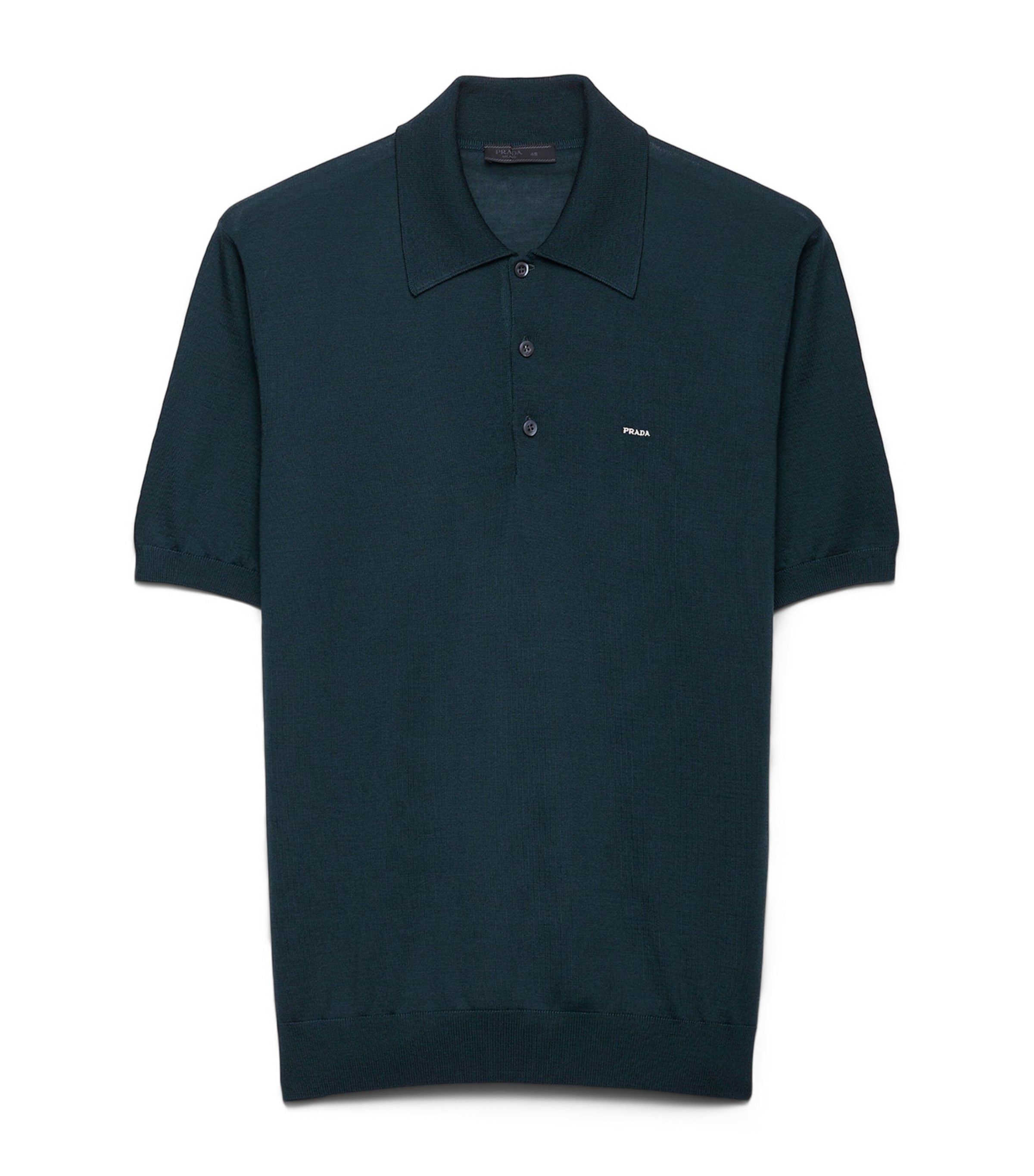 Superfine Wool Polo Shirt