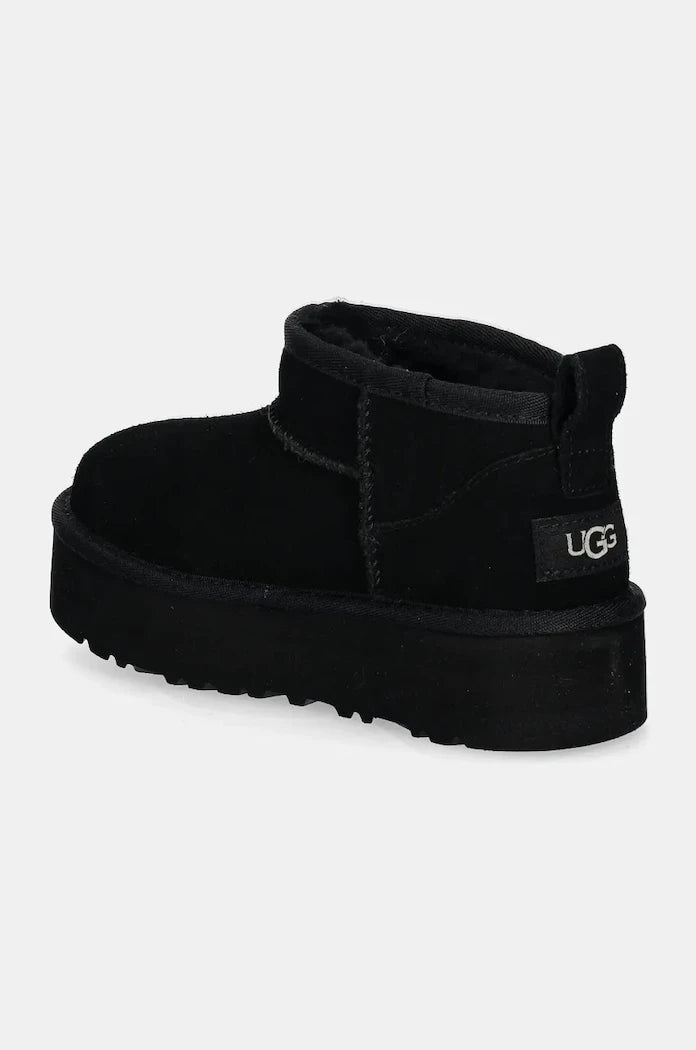 Çocuklar için süet UGG CLASSIC ULTRA MINPLATFORM