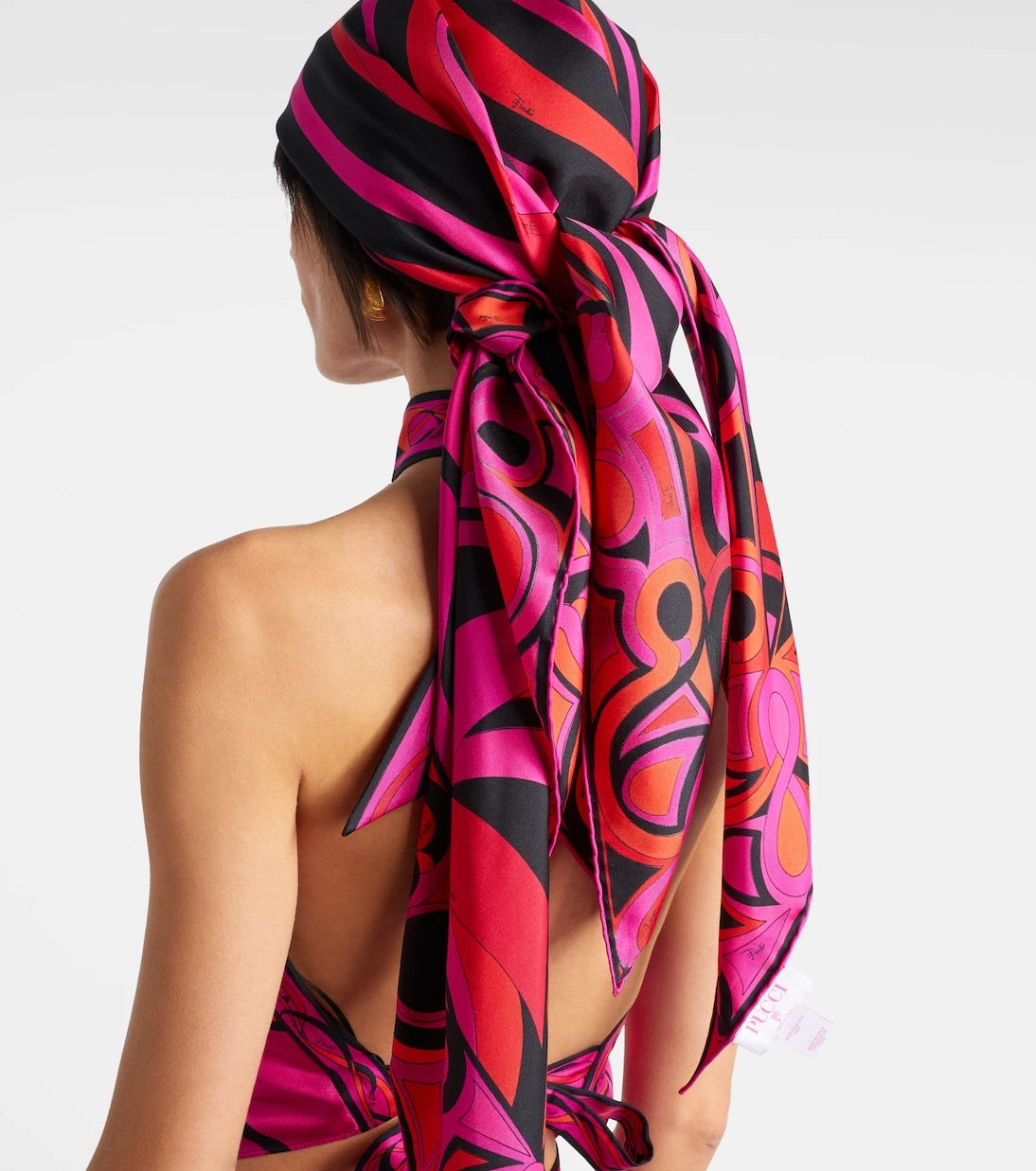 Pucci - Iride silk twill scarf