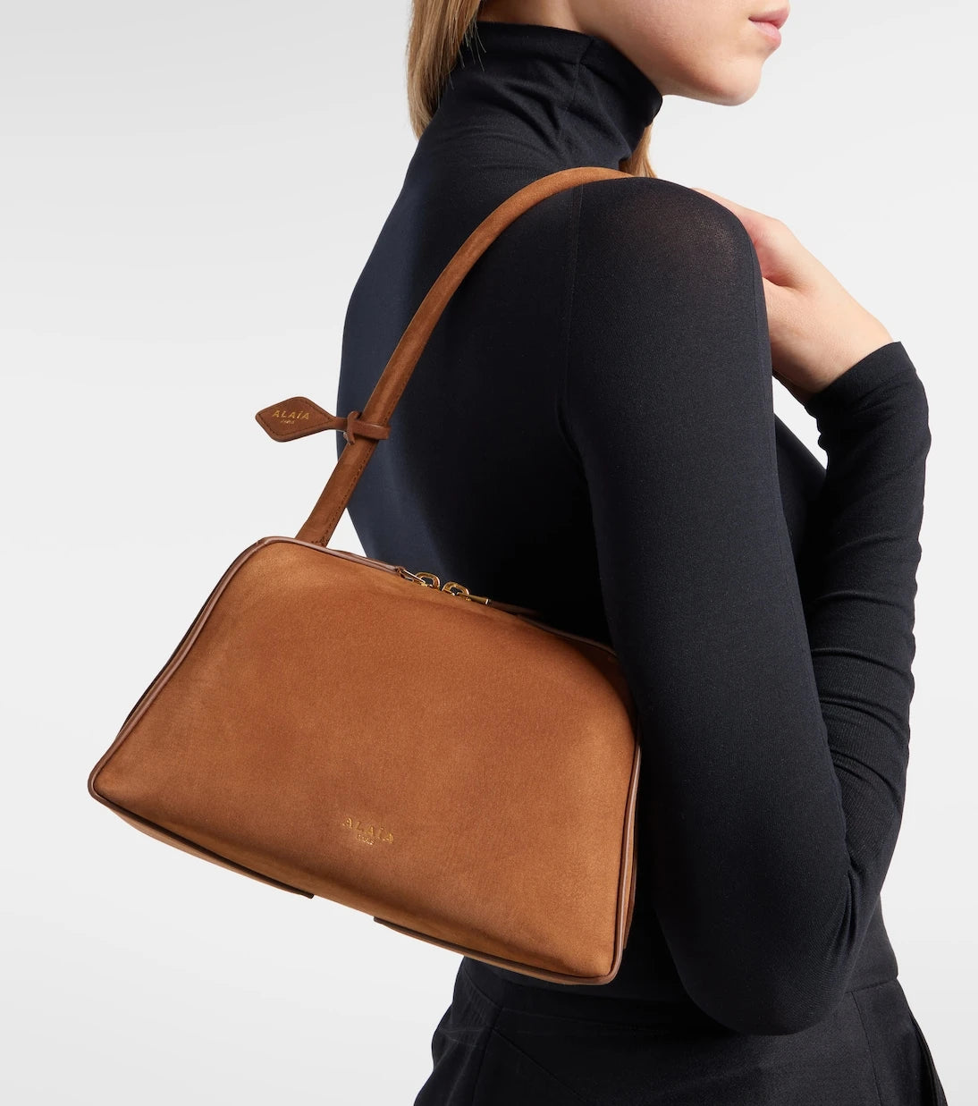 Alaïa - Le Bouledouge suede shoulder bag