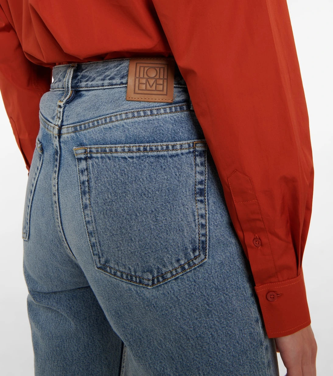 Toteme - High-rise straight jeans