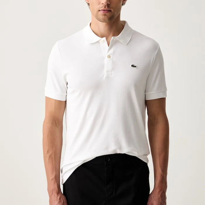 Lacoste тениска с яка мъжка от памук