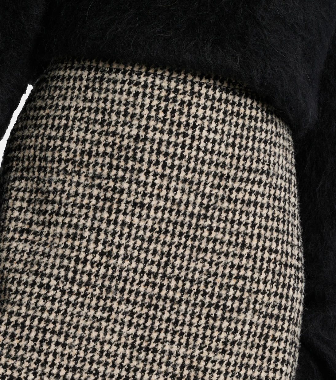 'S Max Mara - Houndstooth miniskirt
