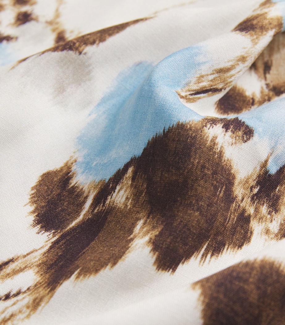 AMI Paris Floral Short-Sleeve Shirt