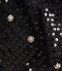 Sequinned Cardigan BLACK