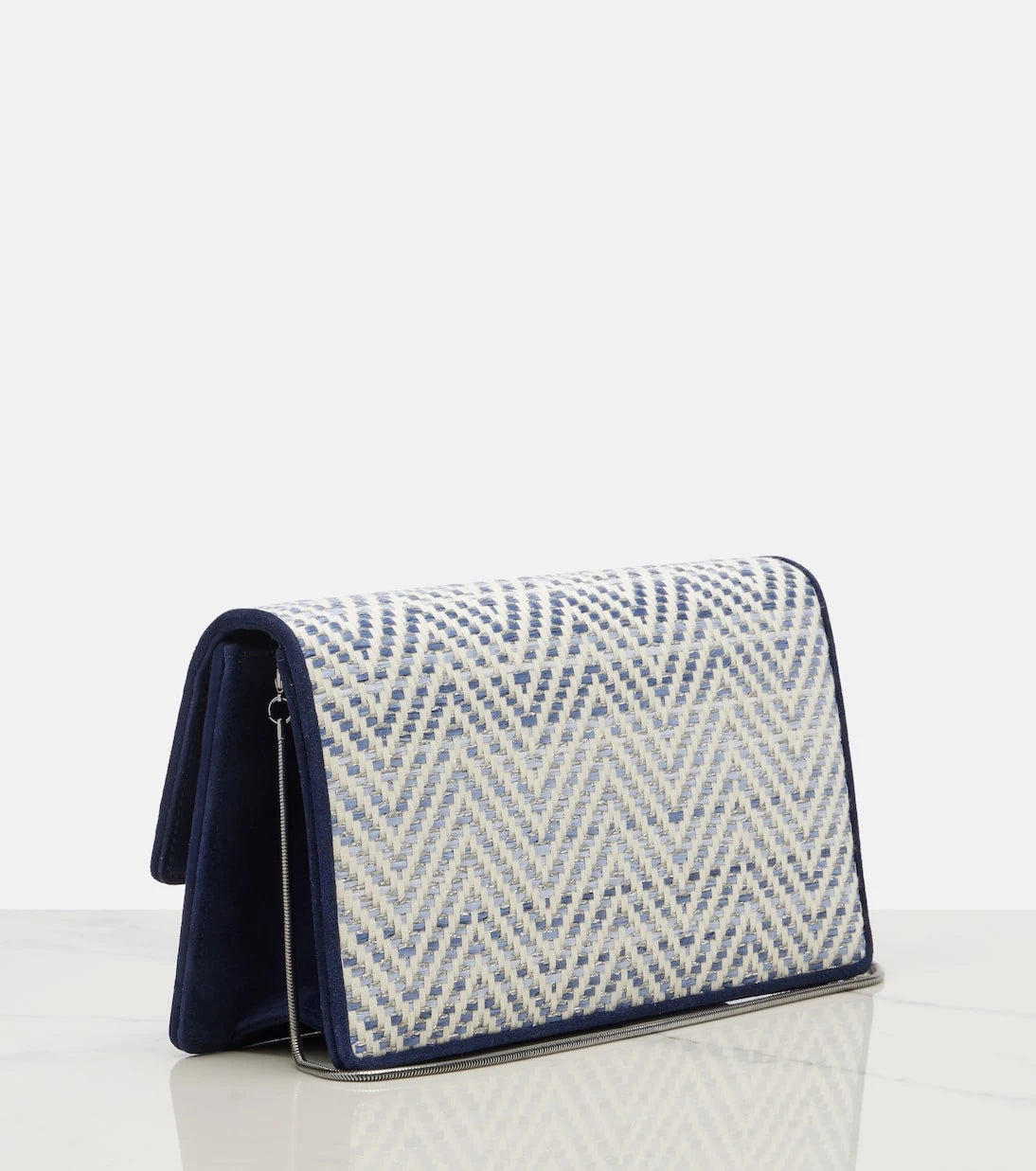 Manolo Blahnik - Capripla raffia clutch