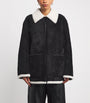 Black Lamb Shearling Jacket