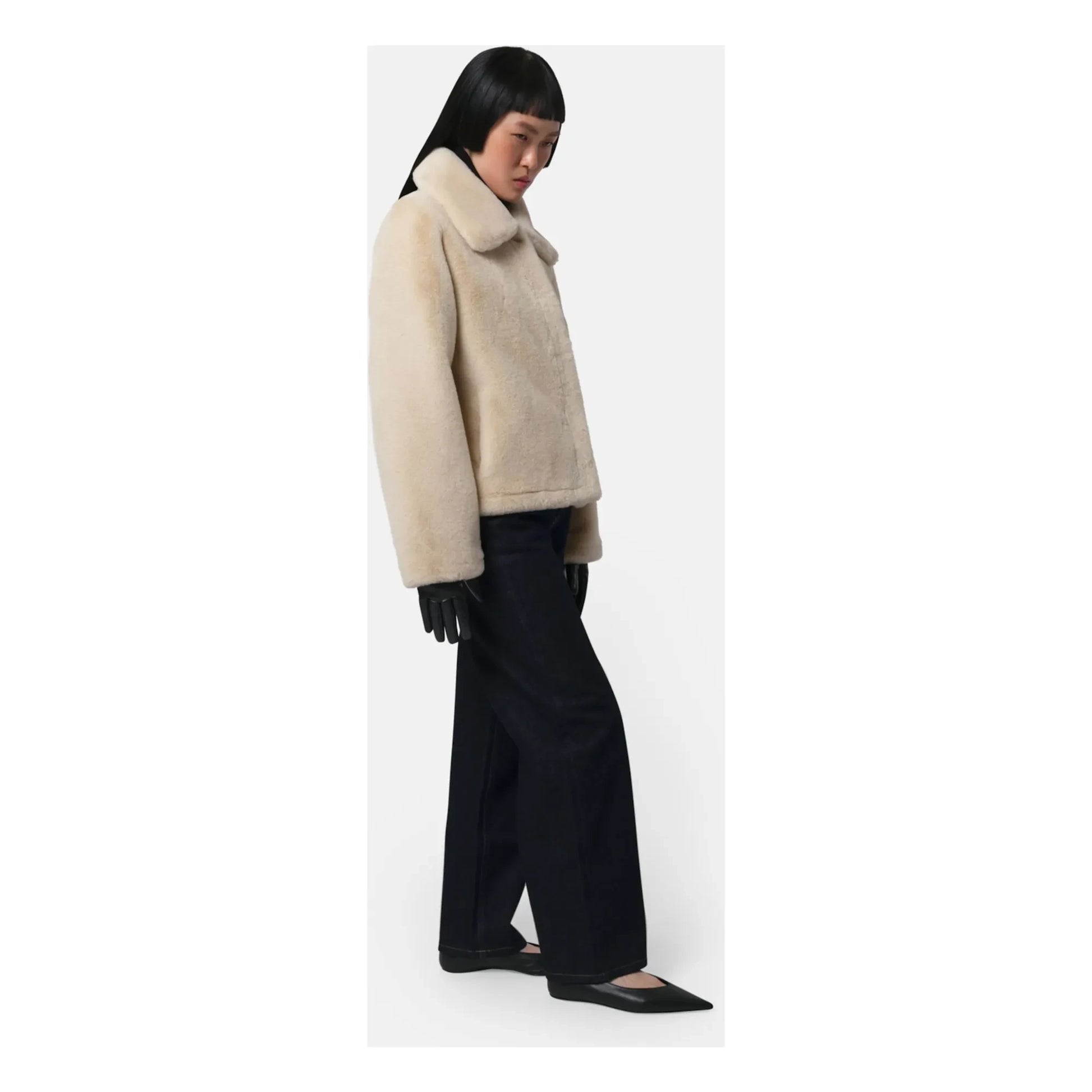 Apparis - Elis Recycled Fiber Jacket | Ecru