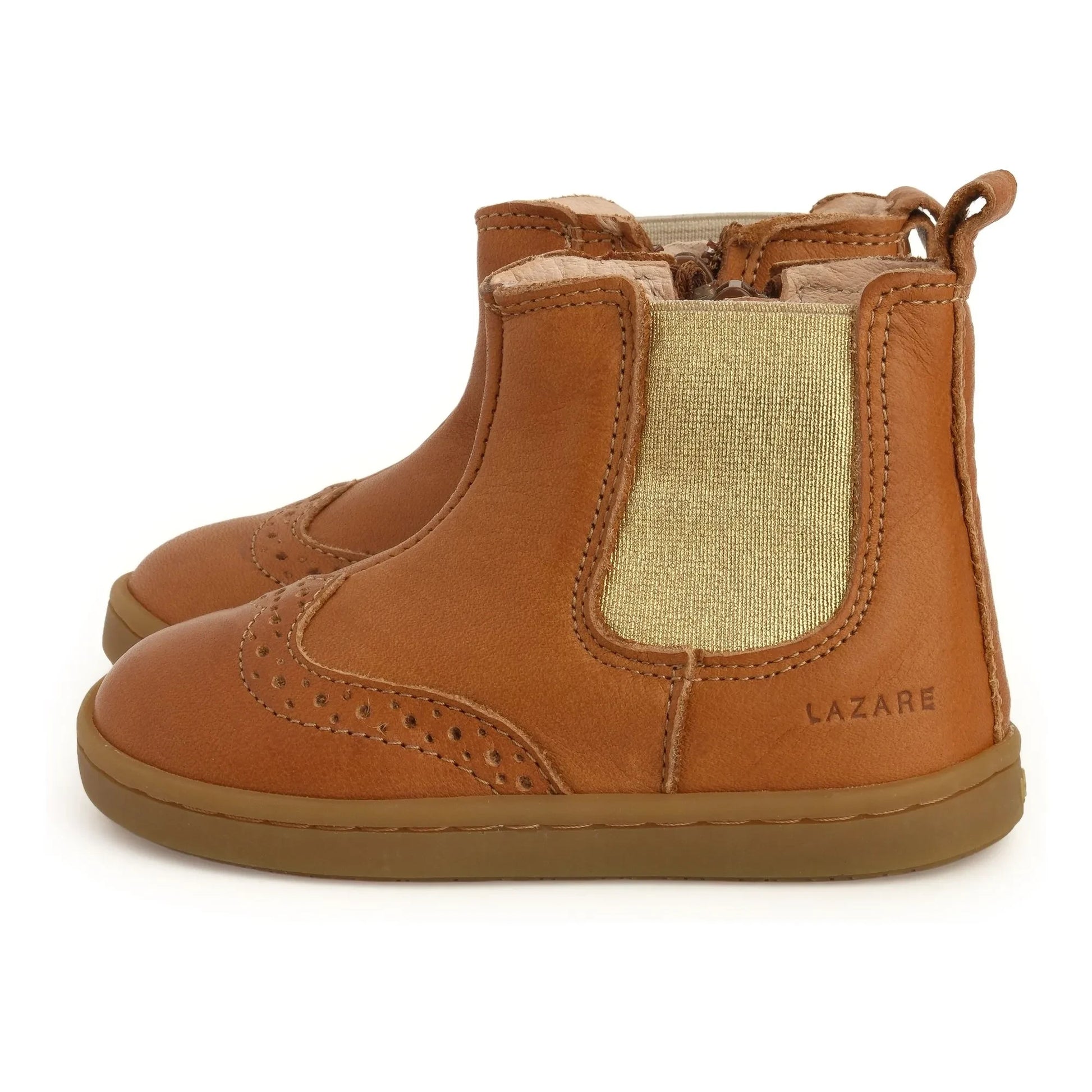 Lazare - Axelle First Steps Shoes | Gold