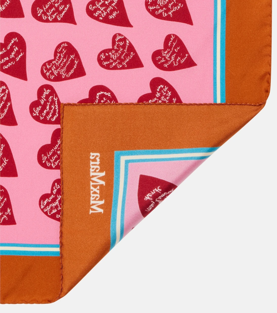 Max Mara - Printed silk twill scarf