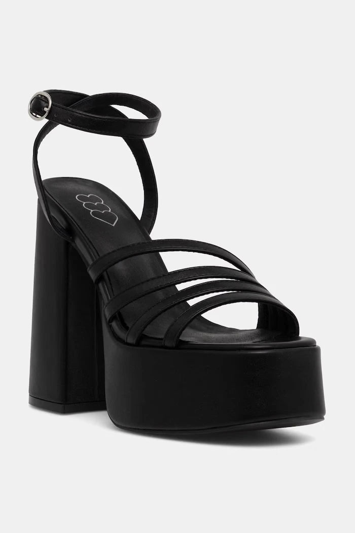 Koi Footwear сандали с дебел ток DBP52 PLATFORM HEEL