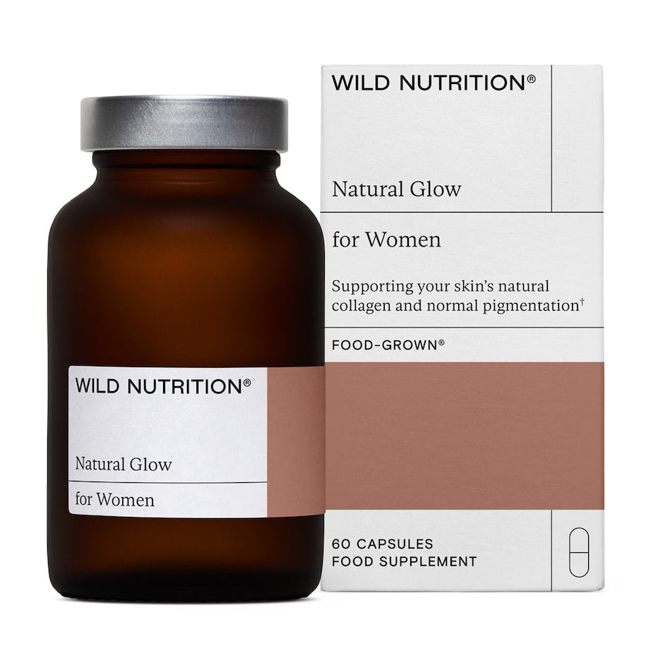 Wild Nutrition Food-Grown Natural Glow (60 Capsules)