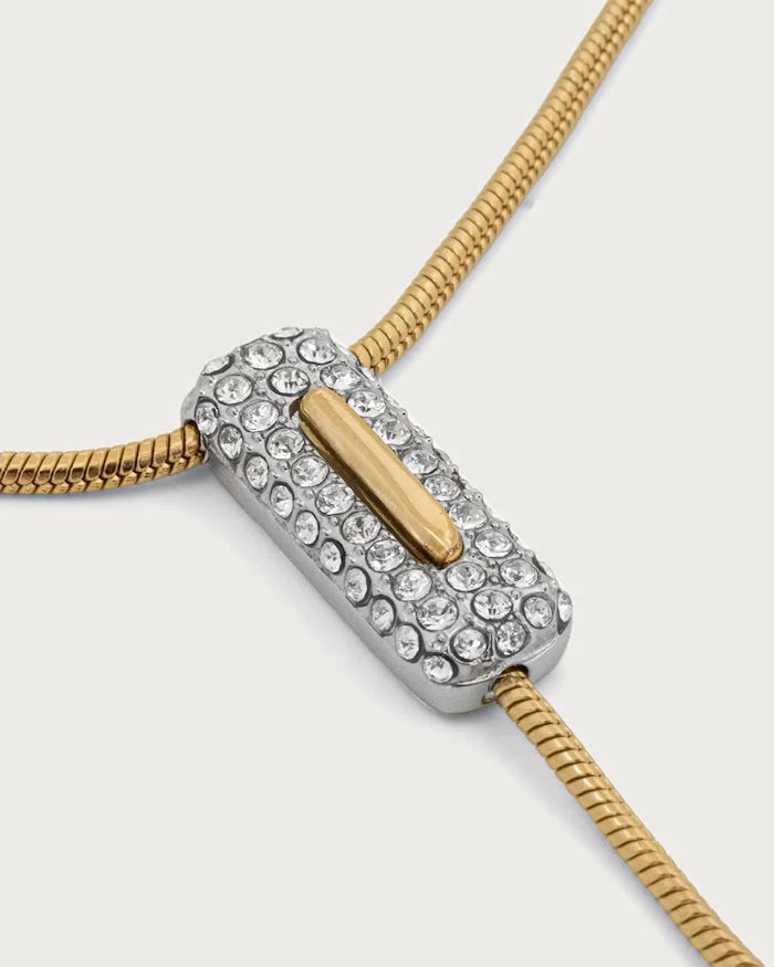 Trussardi kadın metal kolye uçlu kolye