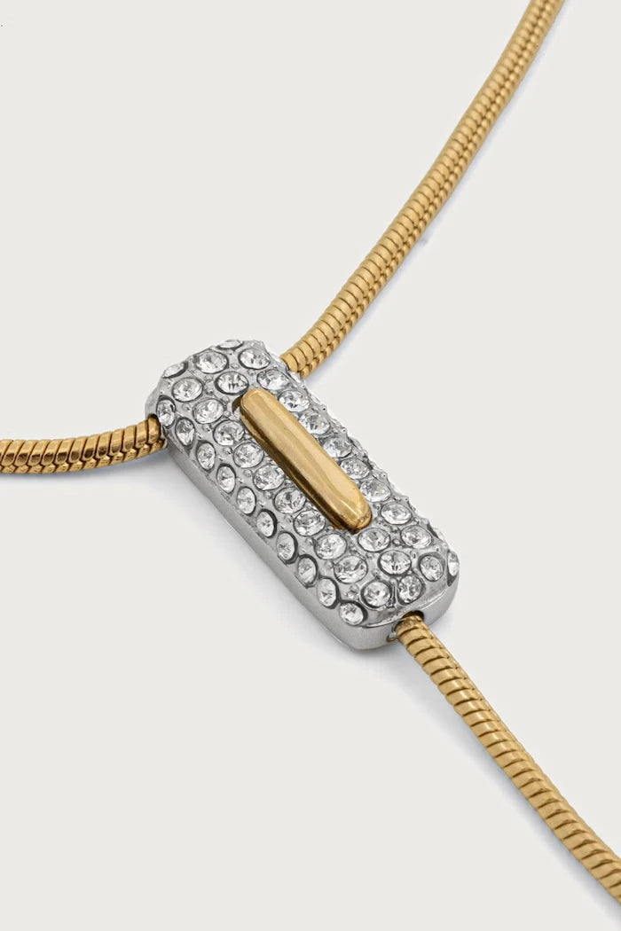 Trussardi kadın metal kolye uçlu kolye