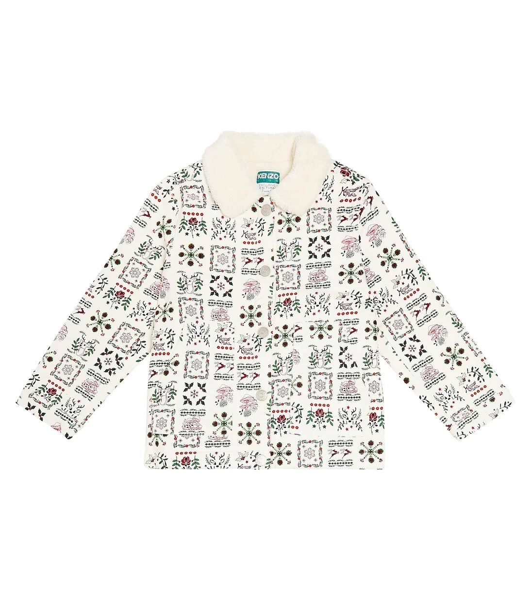 Kenzo Kids - Printed cotton jacket