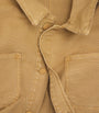 Beige Canvas Workwear Jacket