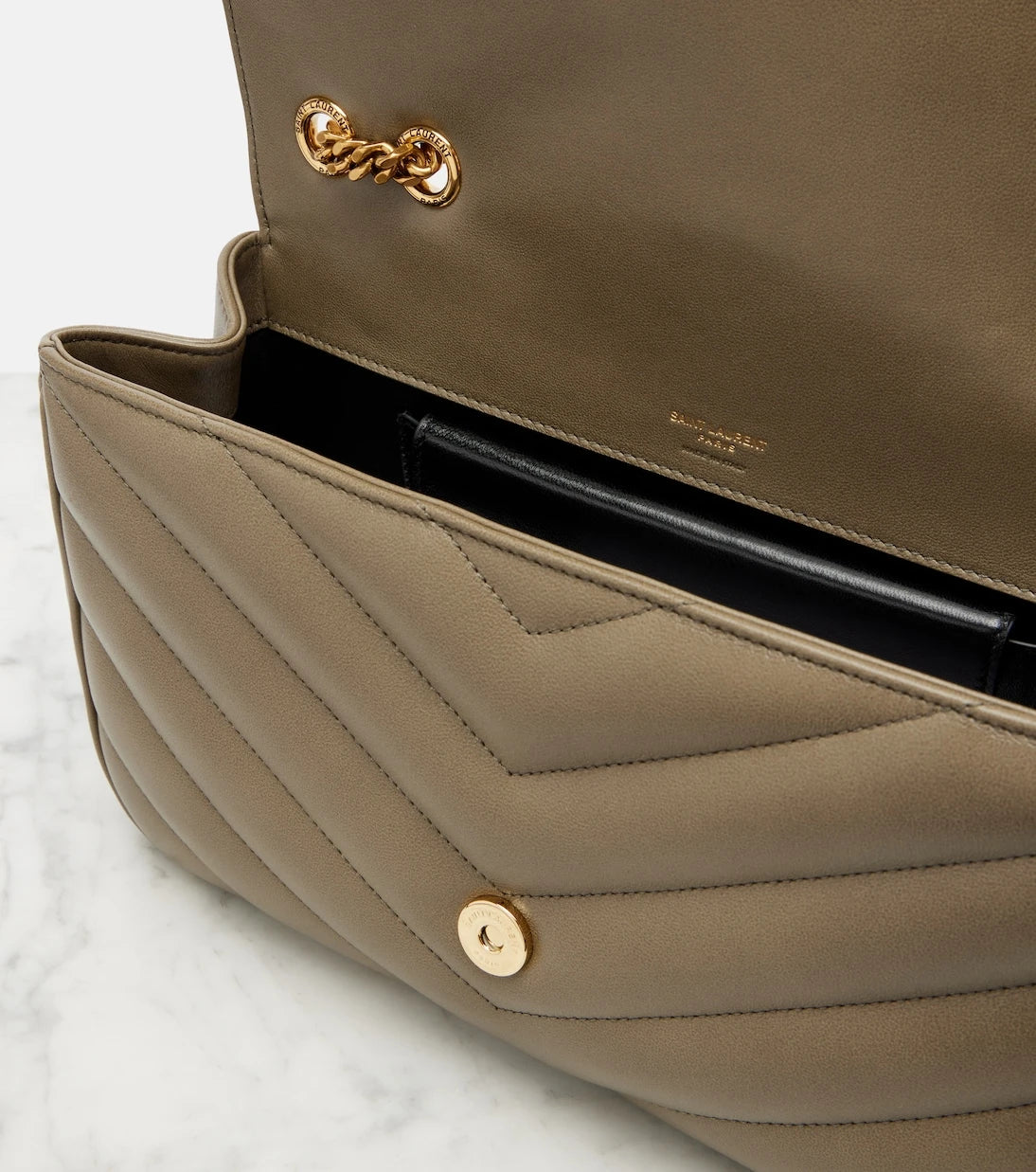 Saint Laurent - Loulou Medium leather shoulder bag