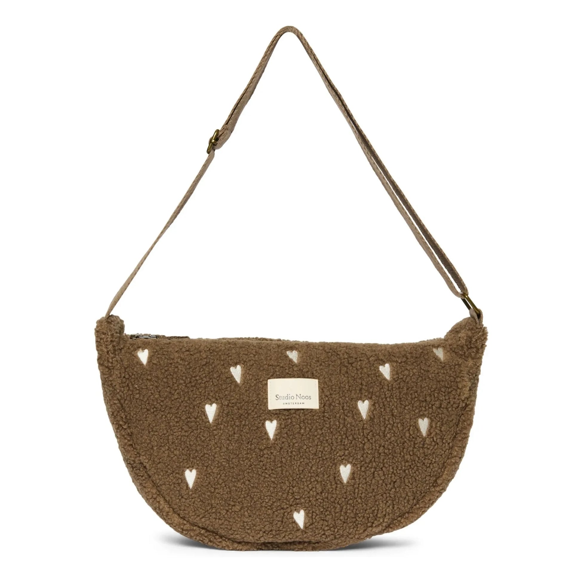 Studio Noos - Hearts fanny pack | Brown