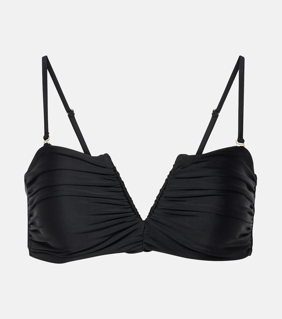 Jade Swim - توب بيكيني Calla بتصميم مزموم