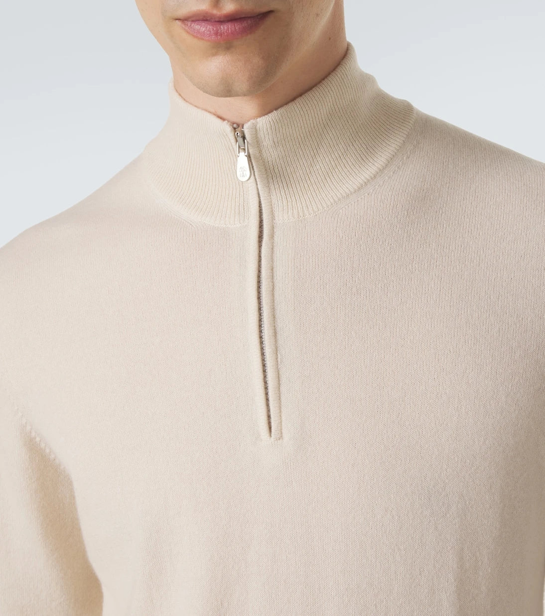 Brunello Cucinelli - Cashmere half-zip sweater