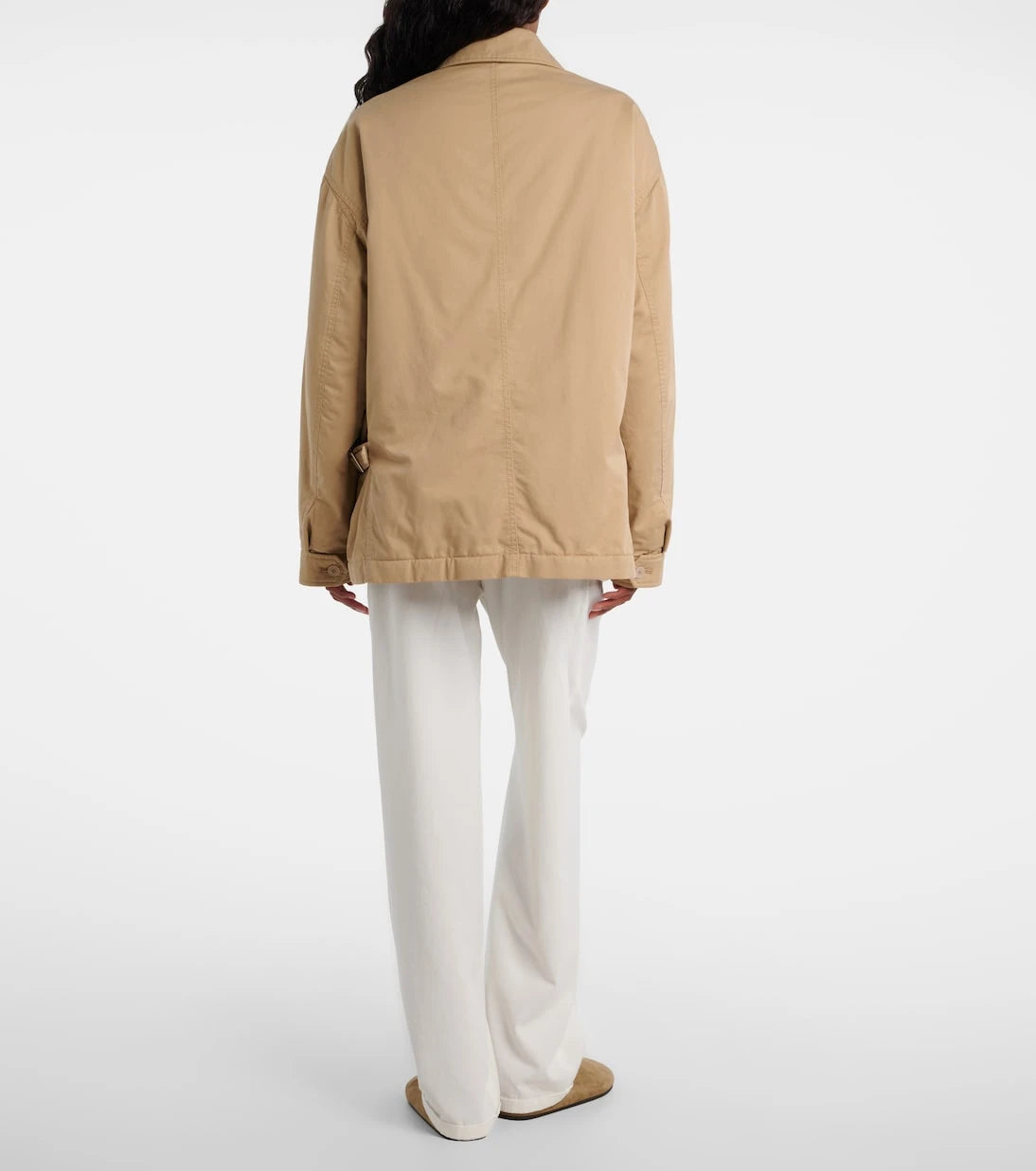 The Row - Aurelius cotton and cashmere jacket
