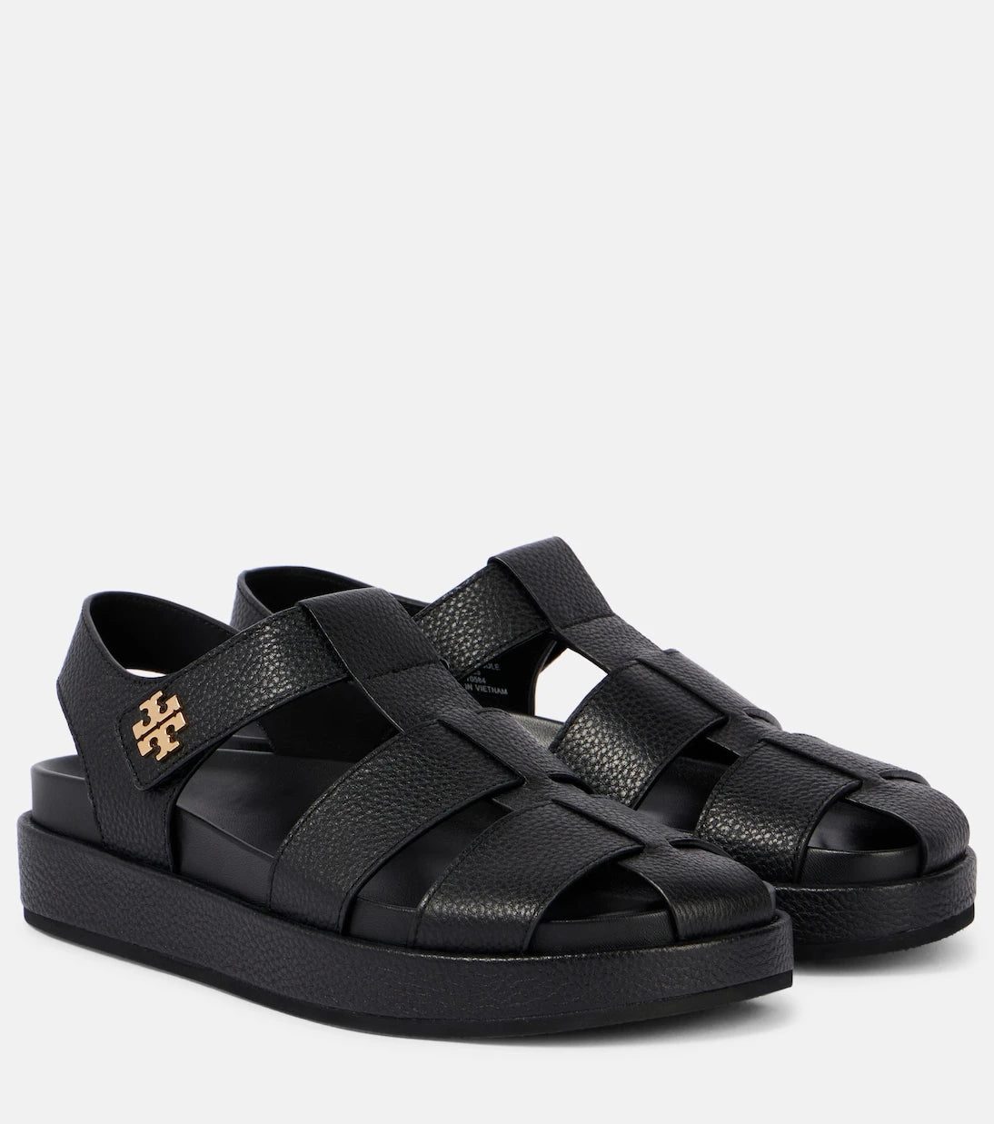 Tory Burch - Double T leather fisherman sandals