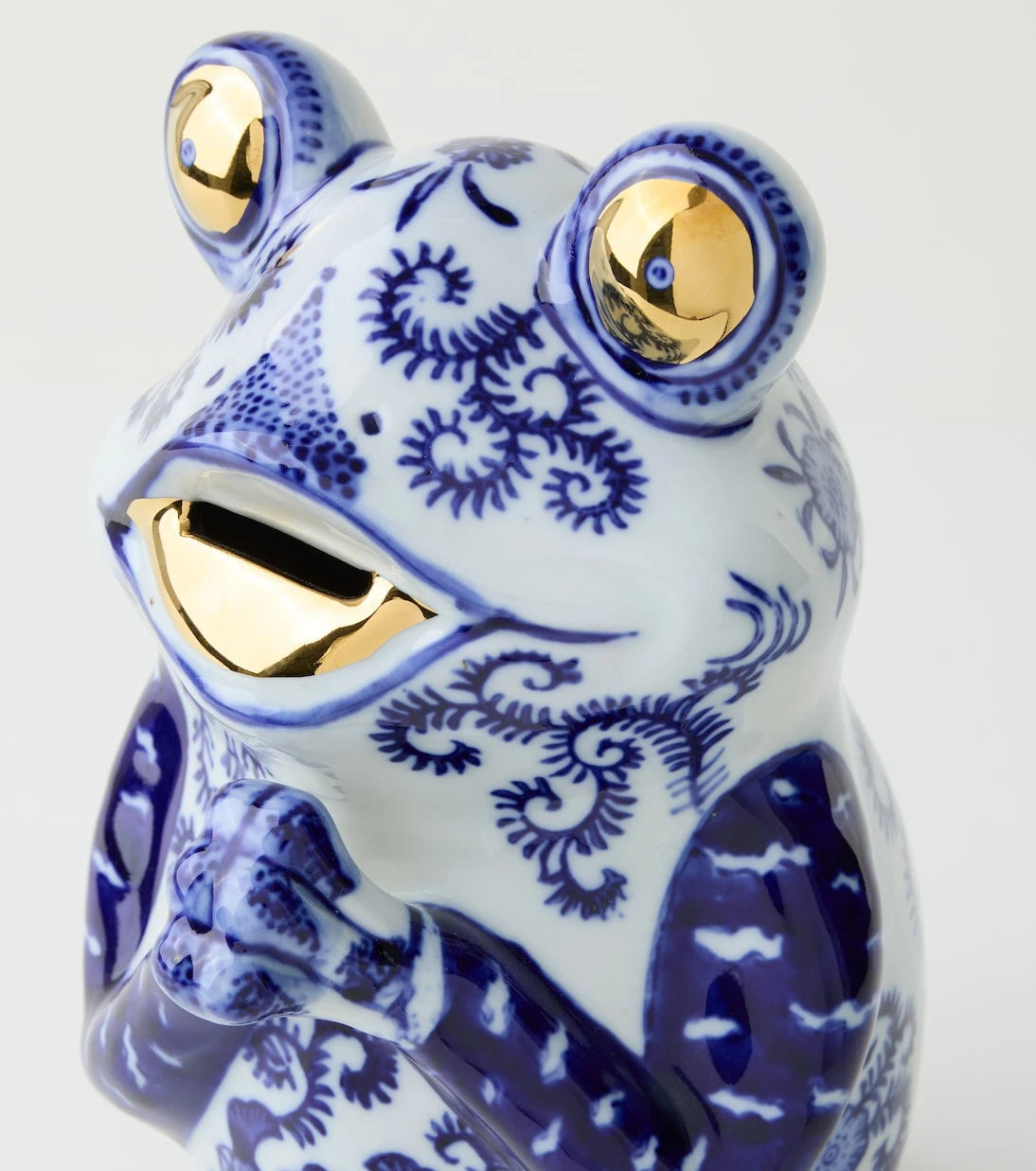 Polspotten - Frog porcelain piggy bank