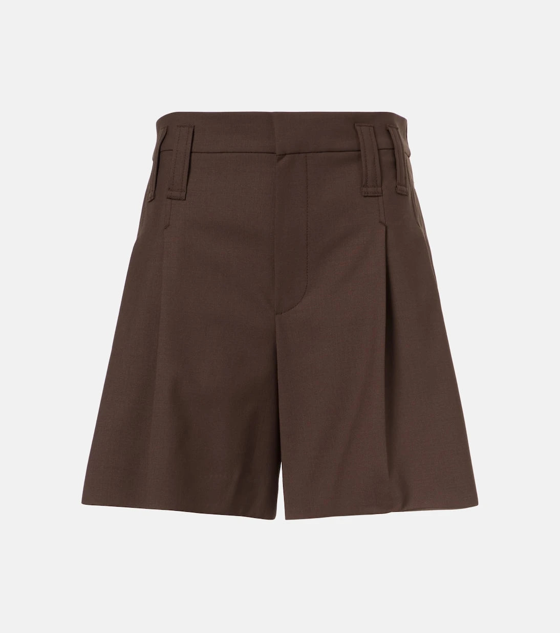 Brunello Cucinelli - Monili wool-blend Bermuda shorts