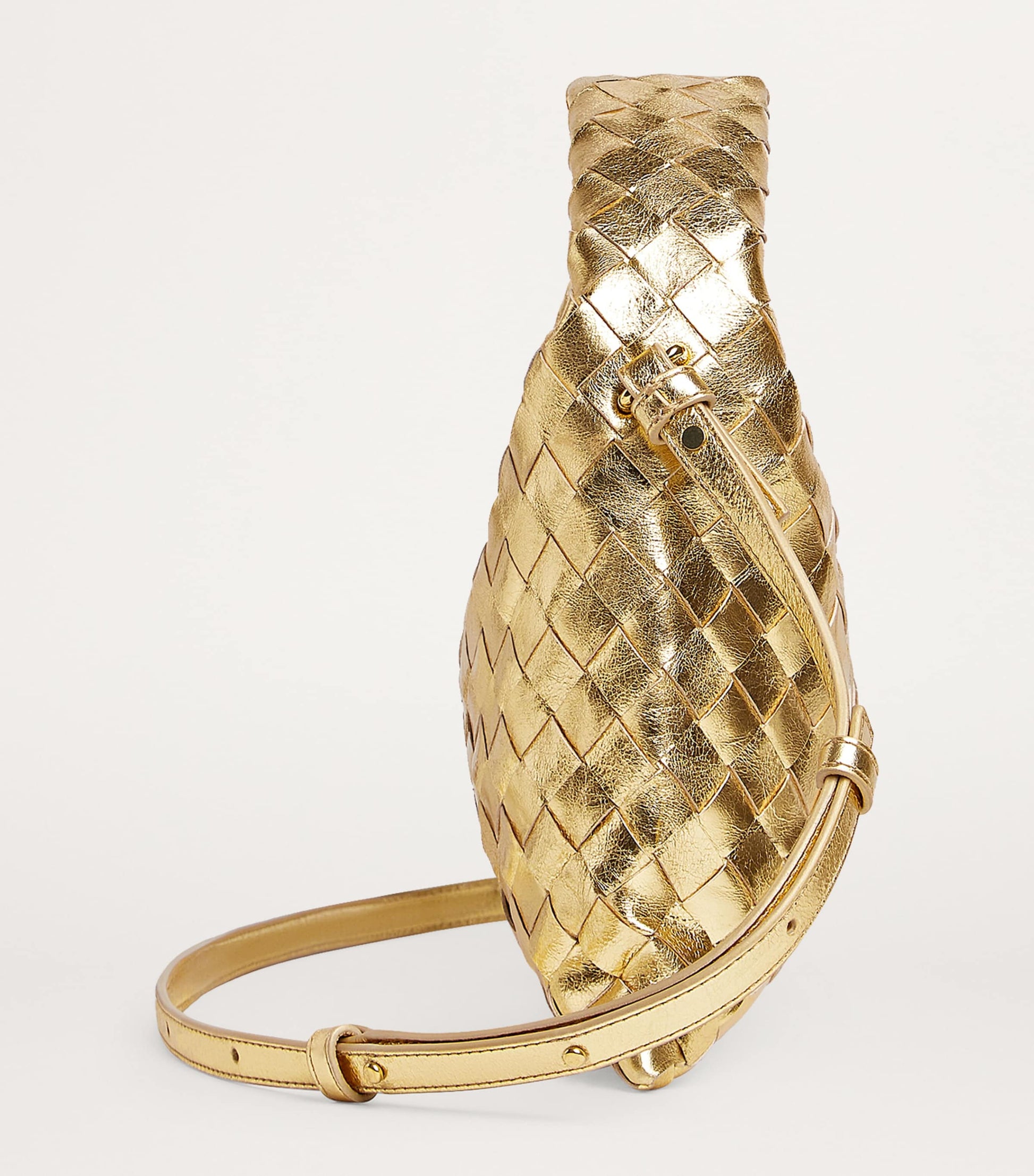 Mini Lambskin Hop Top-Handle Bag