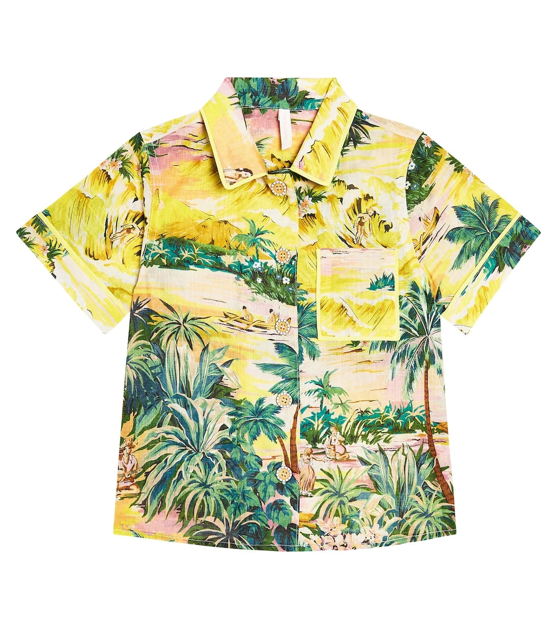 Zimmermann Kids - Alight cotton shirt
