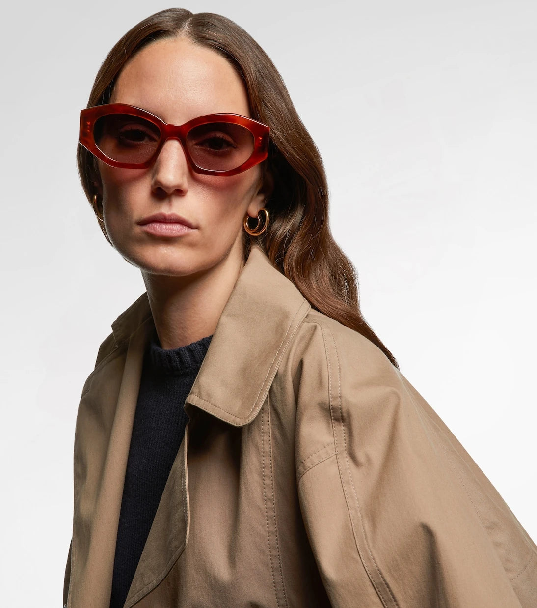 Celine Eyewear - Triomphe cat-eye sunglasses