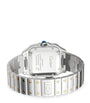 Stainless Steel and Yellow Gold Santos de Cartier Watch 39.8mm