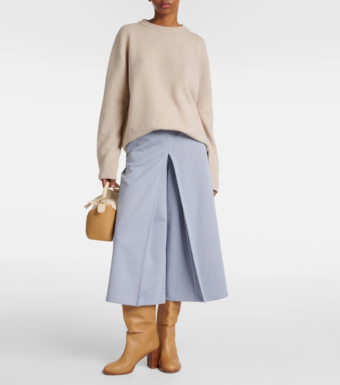 Max Mara - Quid cotton-blend culottes