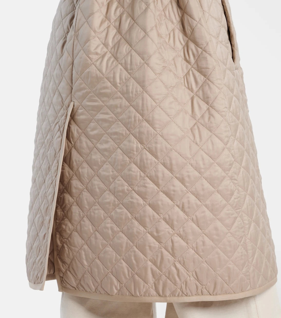 Max Mara - Lauren belted quilted coat