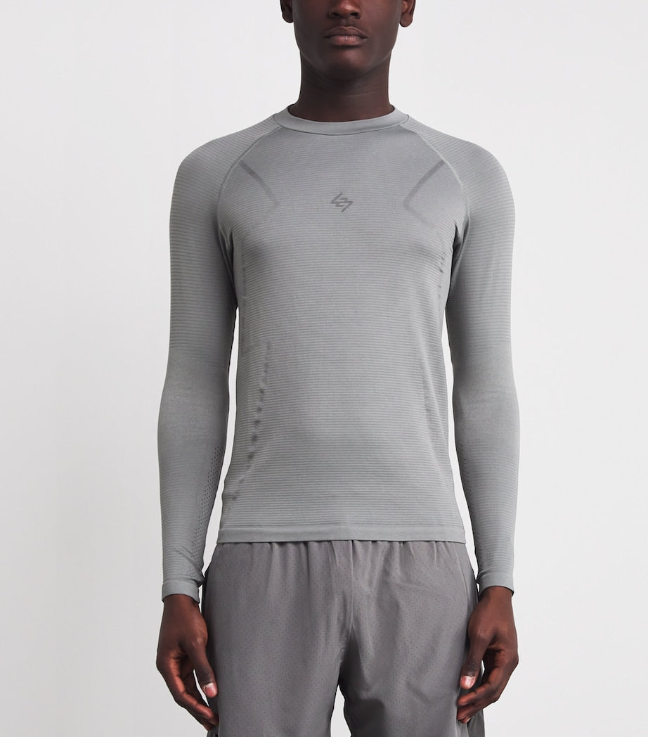 Represent 247 Long-Sleeve Seamless Uprising T-Shirt