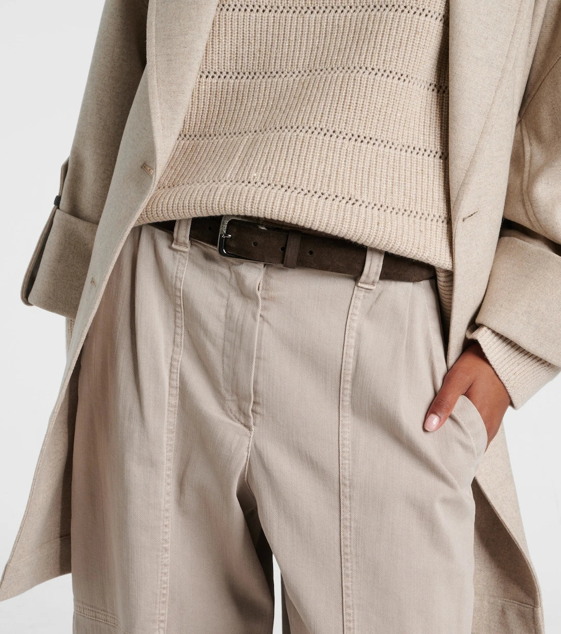 Brunello Cucinelli - Suede belt
